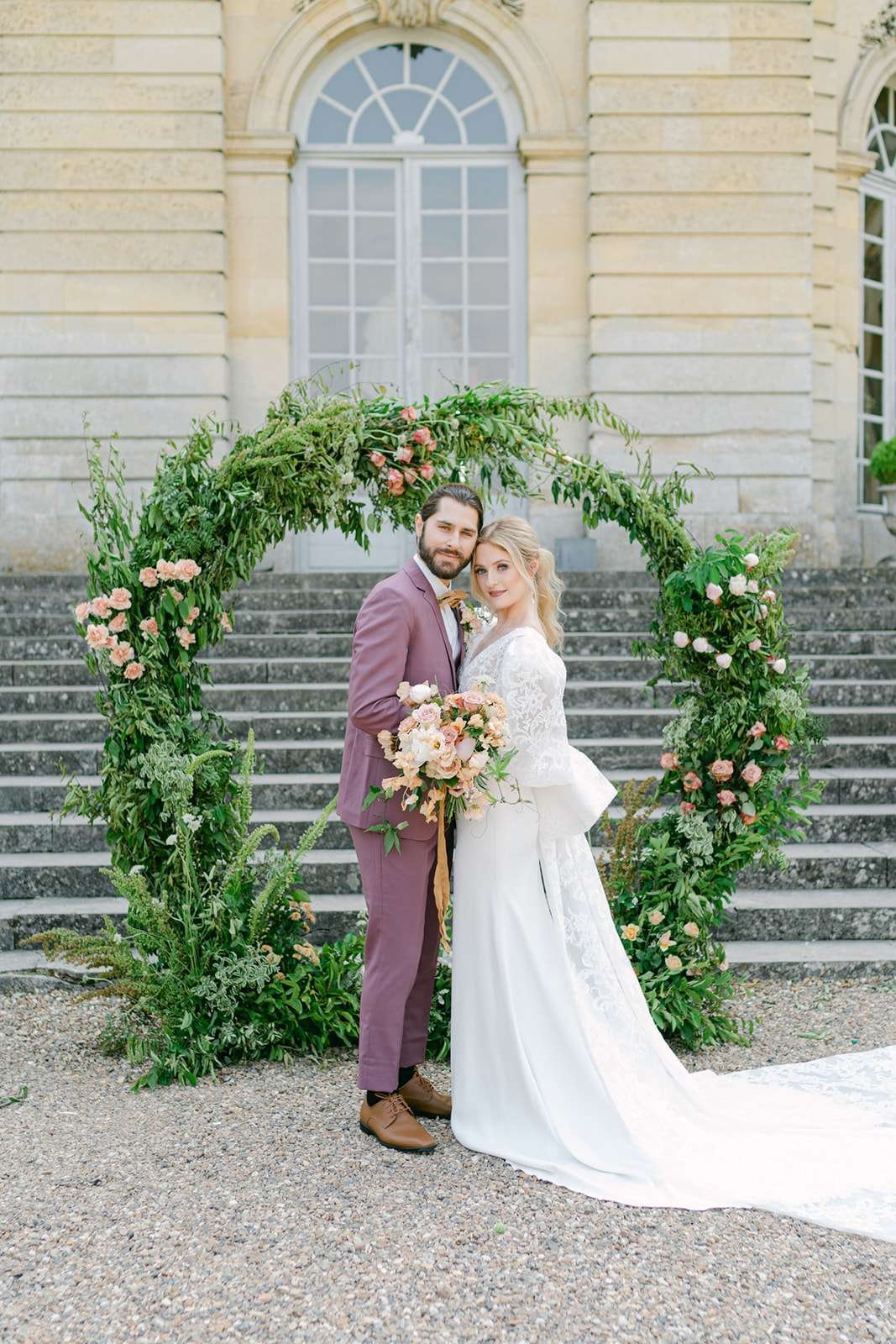 Find History and Elegance At a Château de Champlâtreux Wedding